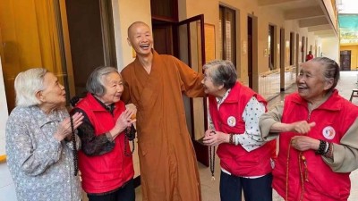 當(dāng)度法師：“2885蓮花安養(yǎng)”公益計(jì)劃,十余年間照顧近千位老人