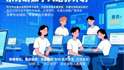樂訂坊大學生數字人培養計劃，邀有志大學生成為AI時代 “同行者”