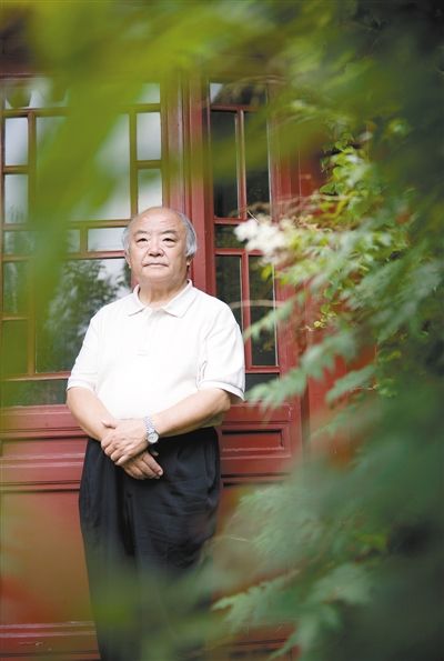 錢理群對中國大學教育充滿憂慮。新京報記者 郭延斌 攝