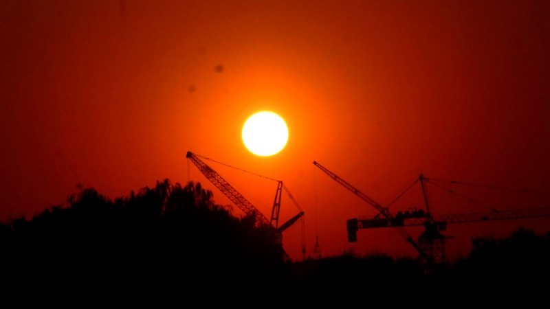 攝影：北京通州運河公園水上風(fēng)景及畫舫游船掠影